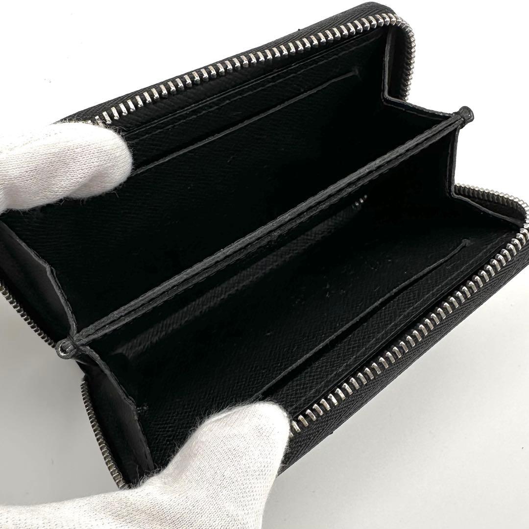 【極美品】ルイヴィトン ダミエグラフィット ジッピーパース 小銭入れ 黒