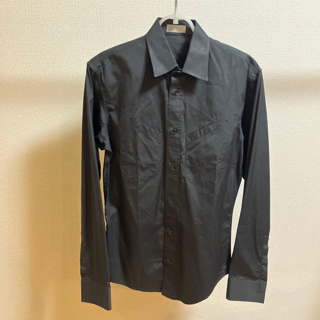 Dior Homme ドレスシャツ　ブラック　37
