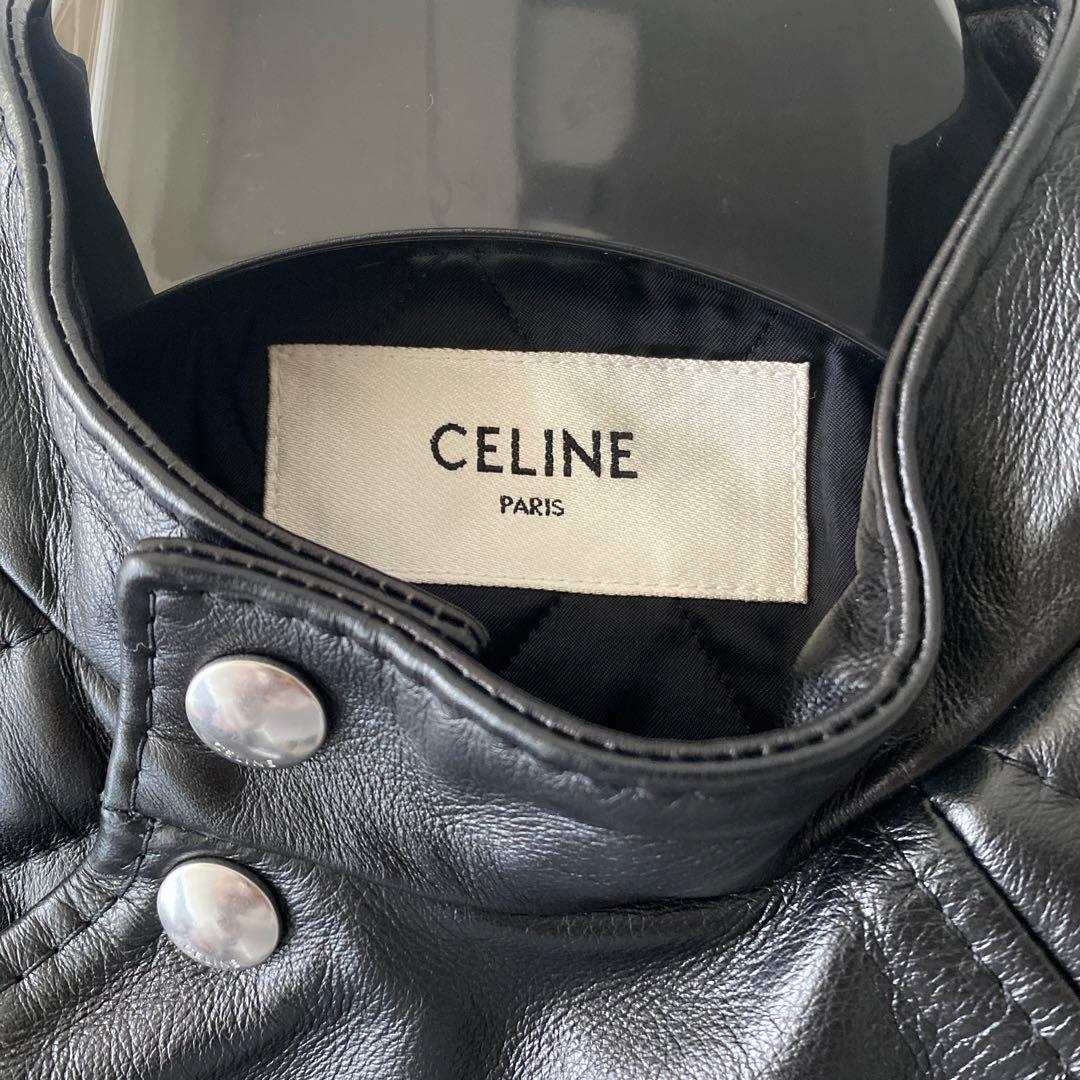 CELINE エディ レザージャケット