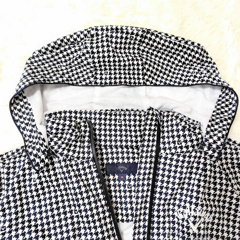 【極美品】Callaway(キャロウェイ)4way 千鳥柄 レインコート