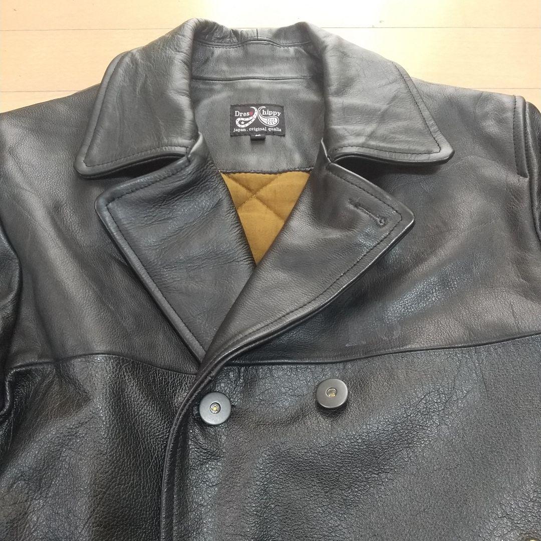 Y*2様 dress hippy レザーピーコート at-dirty no na