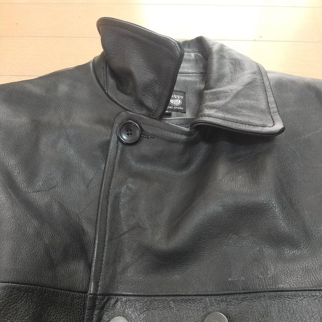 Y*2様 dress hippy レザーピーコート at-dirty no na