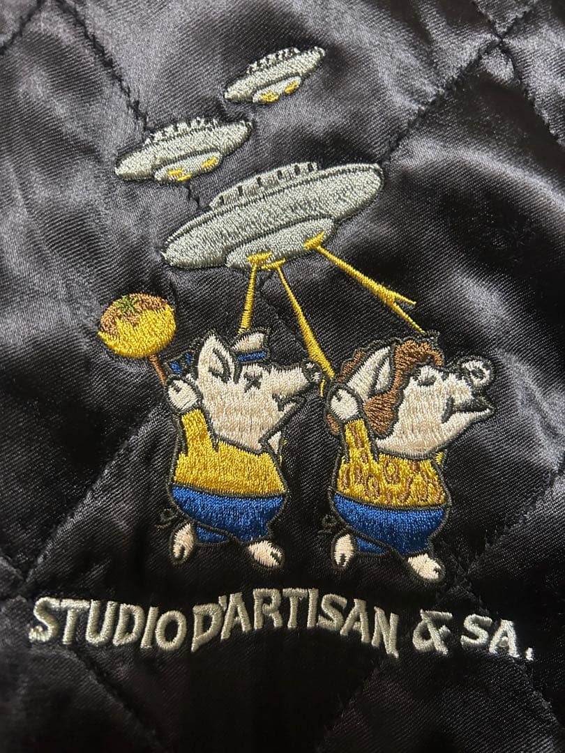 美品 ステュディオ・ダルチザン STUDIO D´ARTISAN ゴジラ別珍42