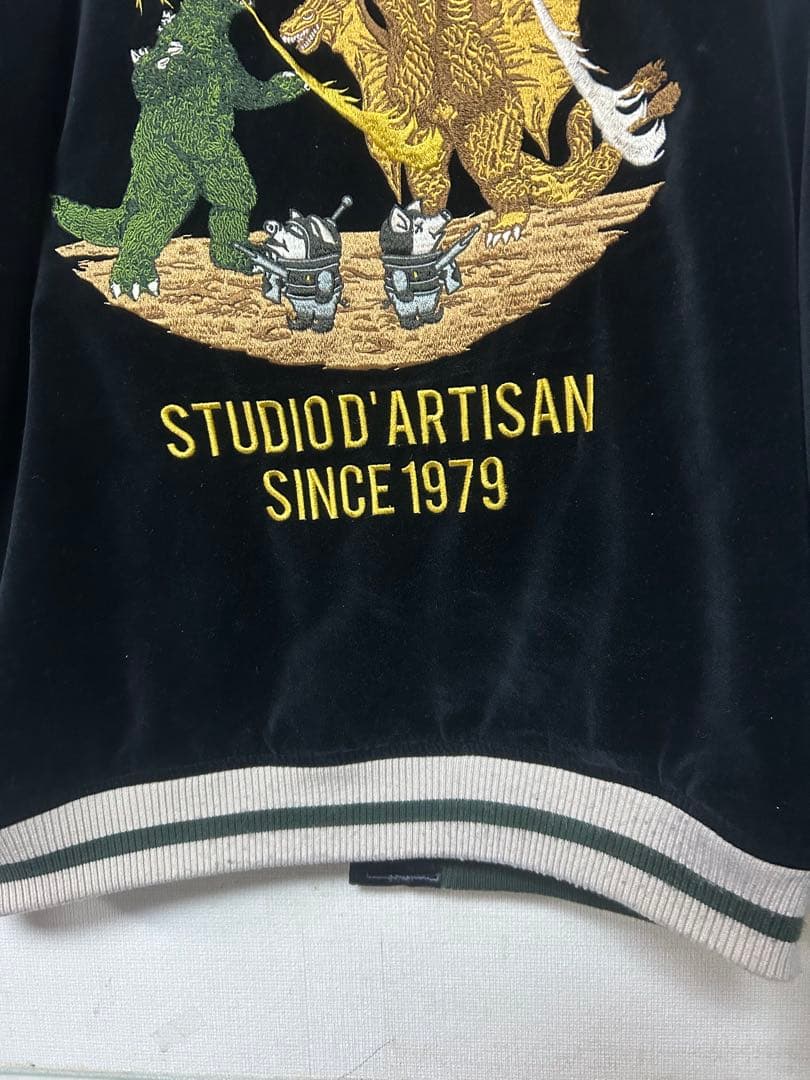 美品 ステュディオ・ダルチザン STUDIO D´ARTISAN ゴジラ別珍42