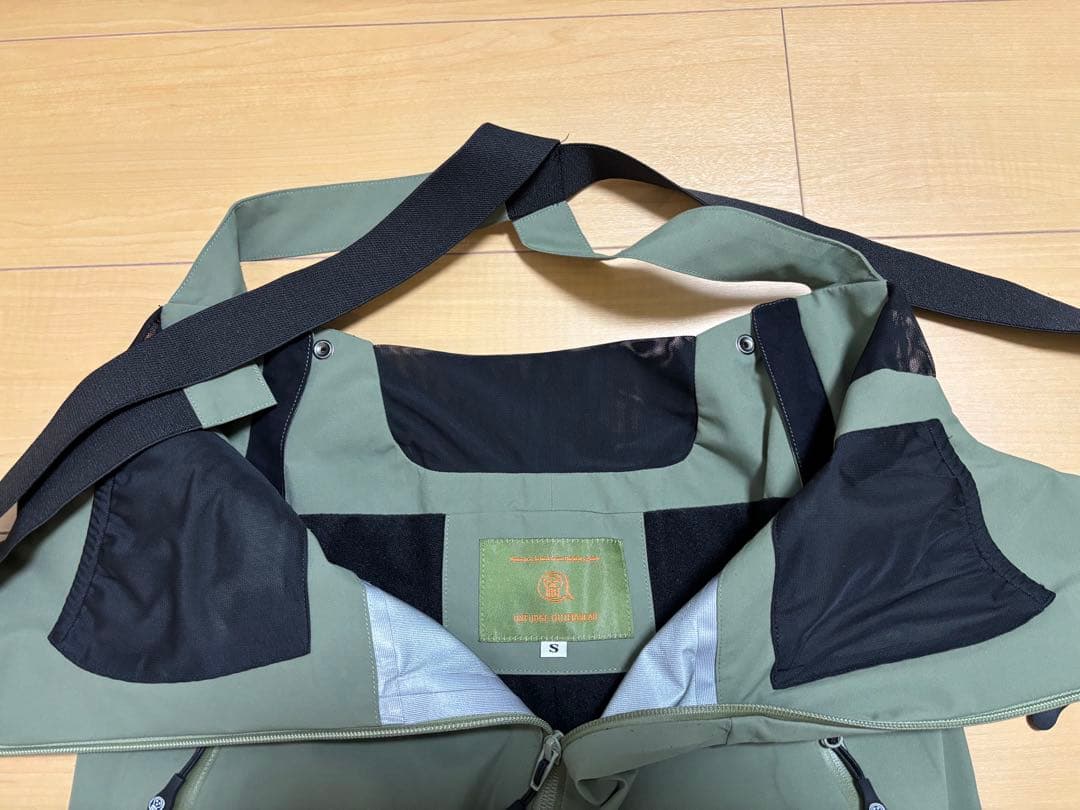 アンファッジ　上下　unfudge PEEP JACKET BIB PANTS