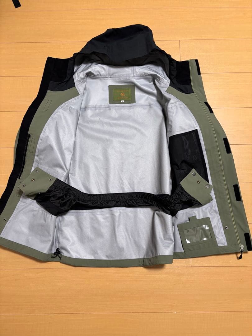 アンファッジ　上下　unfudge PEEP JACKET BIB PANTS