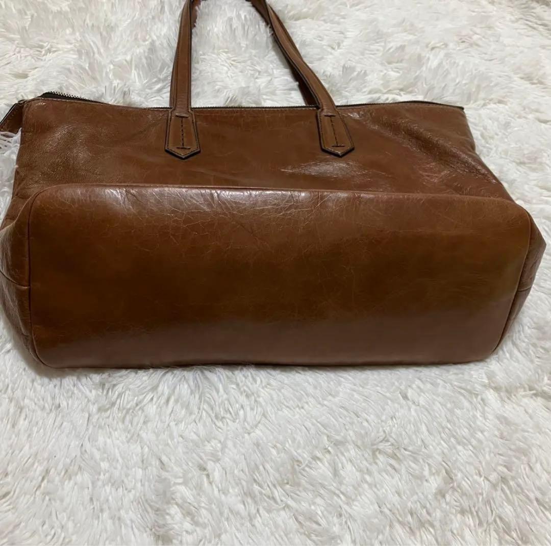 BALLY バリー　トートバッグ　レザー　ブラウン