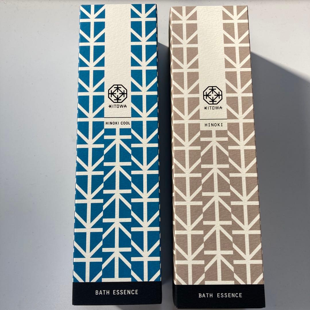 kitowaバスエッセンス　ヒノキ、ヒノキcoolセット