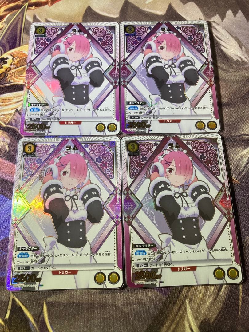 レム　ラム　パラレル　12枚セット　リゼロ