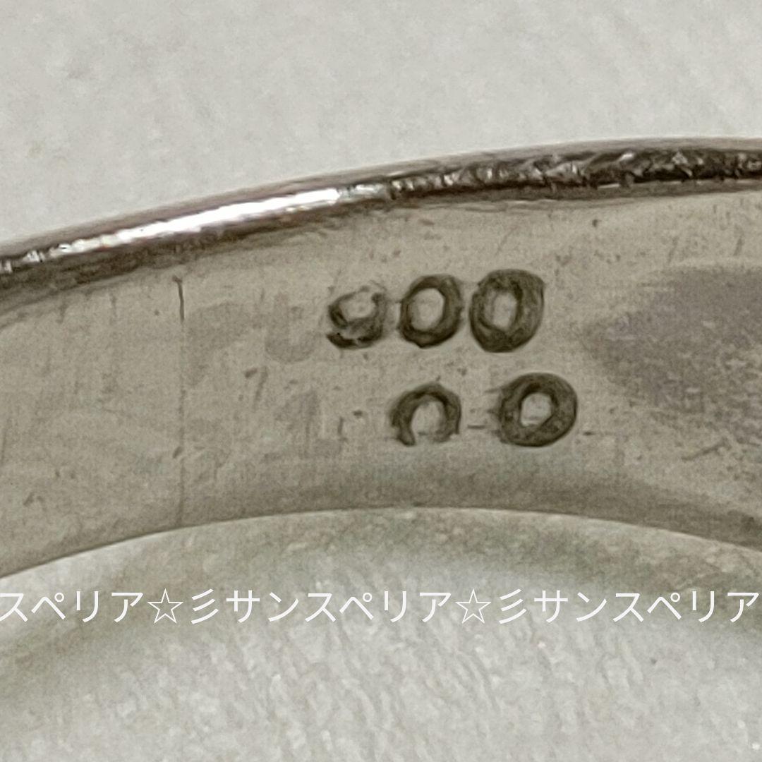 少々訳有 Pt900　テーパーカットダイヤモンド1.00ctのデザインリング