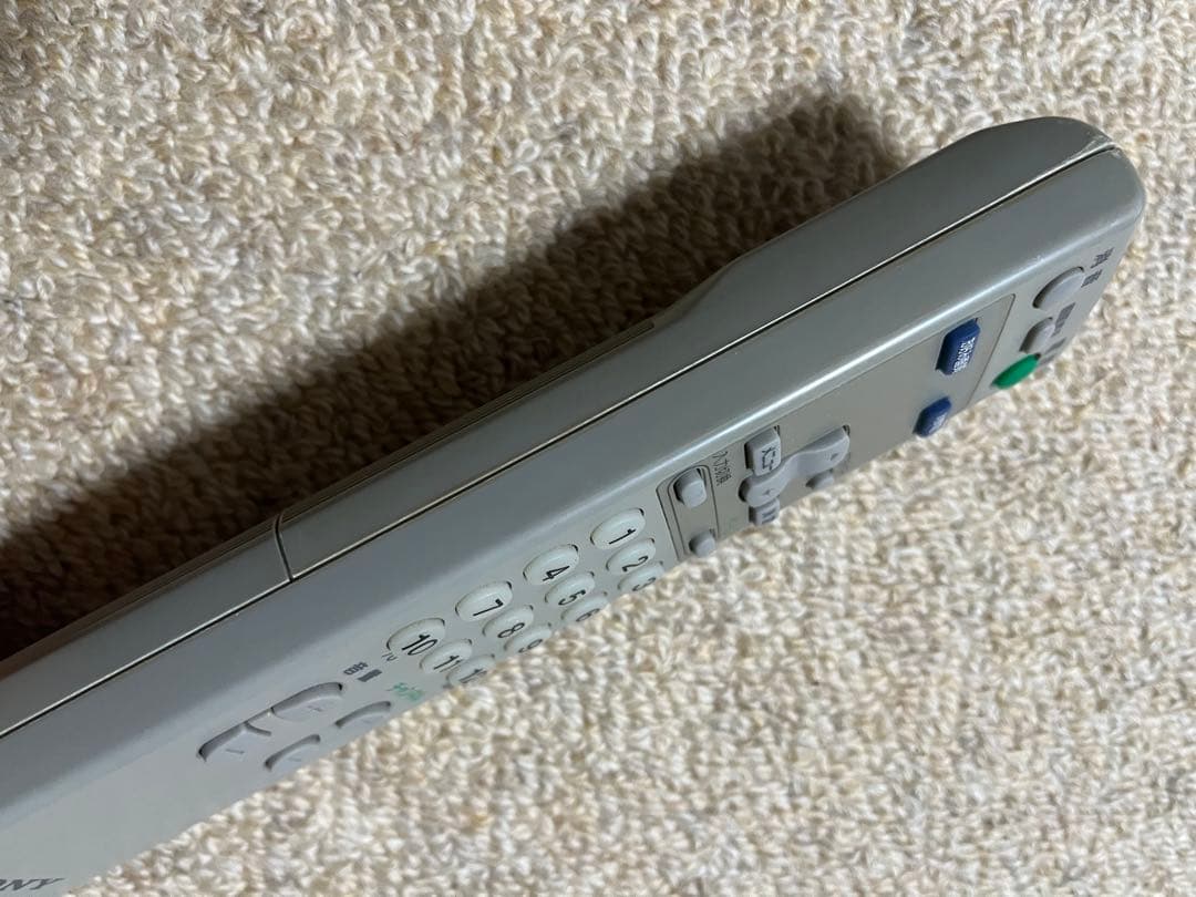 SONY　トリニトロン ブラウン管テレビ　KV-14MF1 リモコン・説明書あり