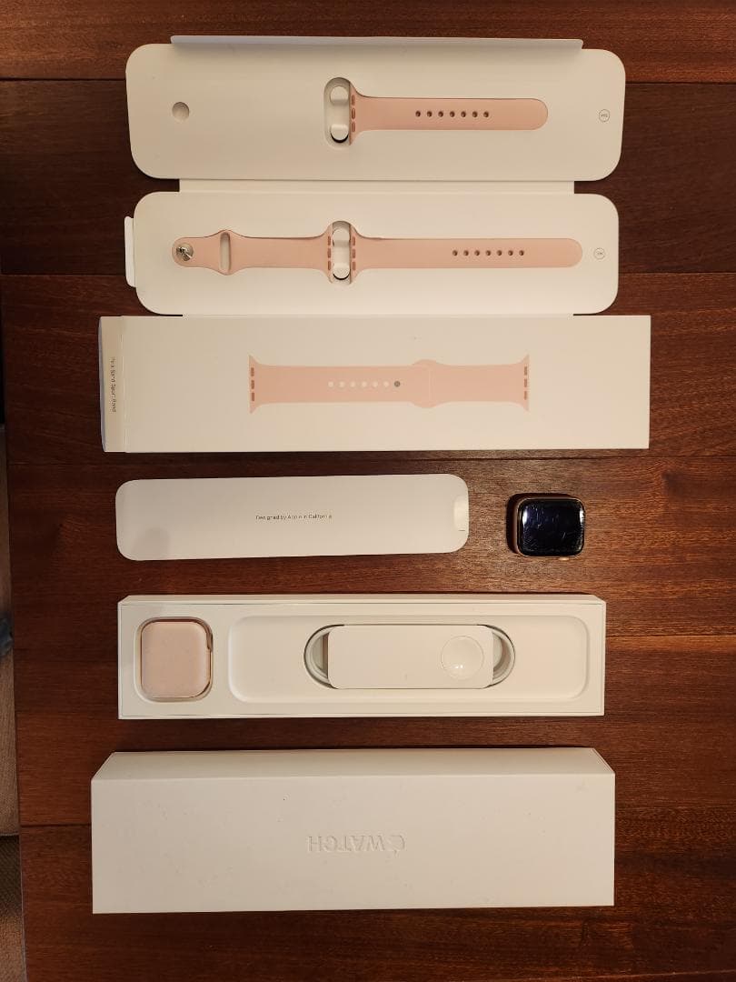 時計 apple watch series6 gold 44mm