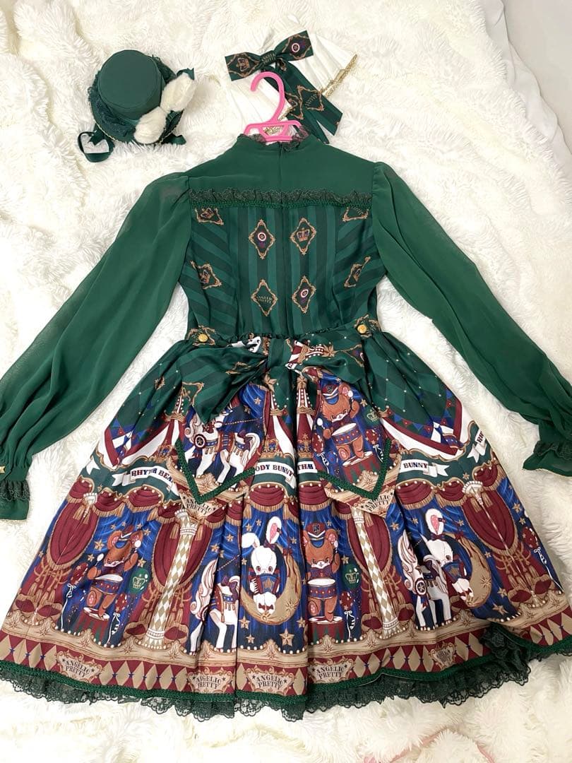 アンジェリックプリティ　トイサーカスワンピース&ミニハットセット