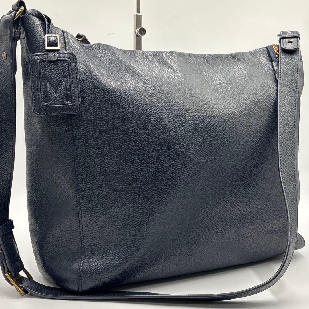 マザーハウス ヨゾラ ショルダーバッグ A4 メッセンジャー 斜めがけ レザー