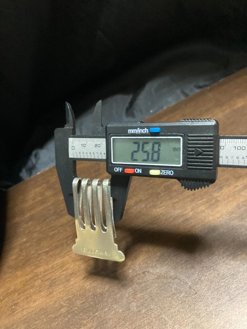 ブルガリ スリットグリル マネークリップ ビルクリップ シルバー925