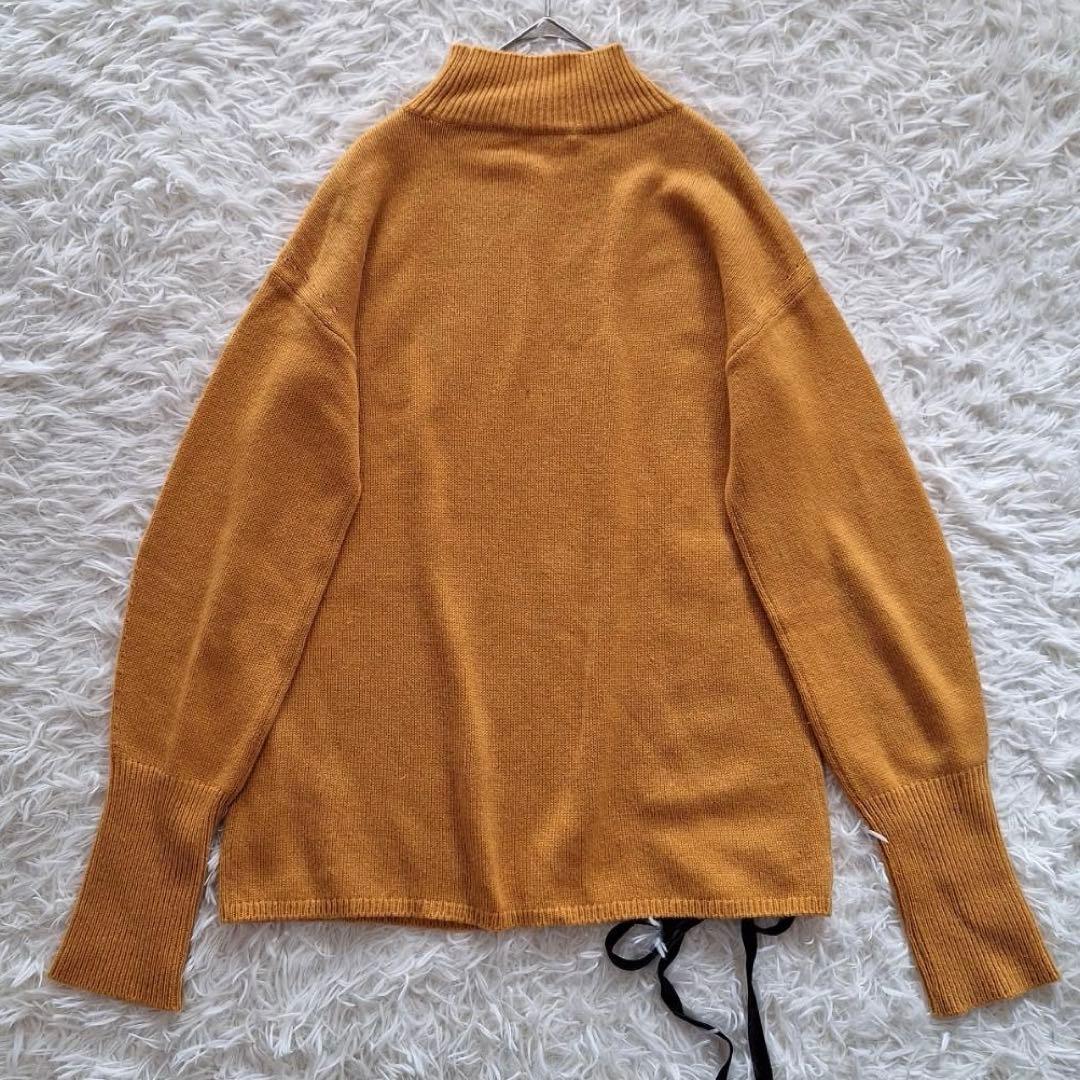 美品✨ADEAM カシミヤ100% ニットプルオーバー アイボリー リボン