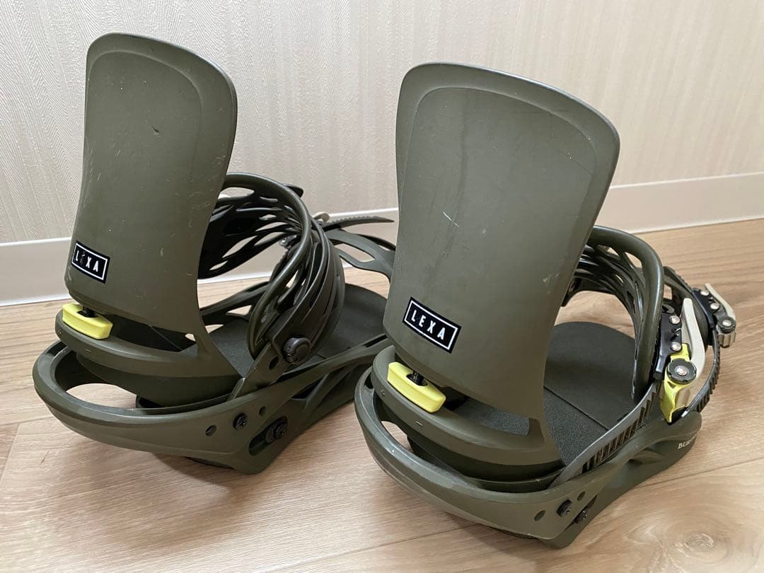 Burton LEXA スノーボード　ビンディング オリーブグリーン　レディース