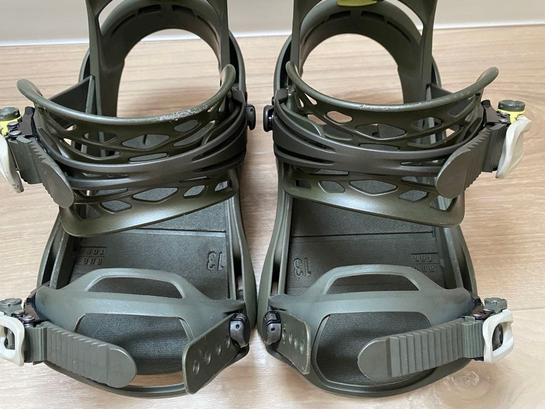 Burton LEXA スノーボード　ビンディング オリーブグリーン　レディース