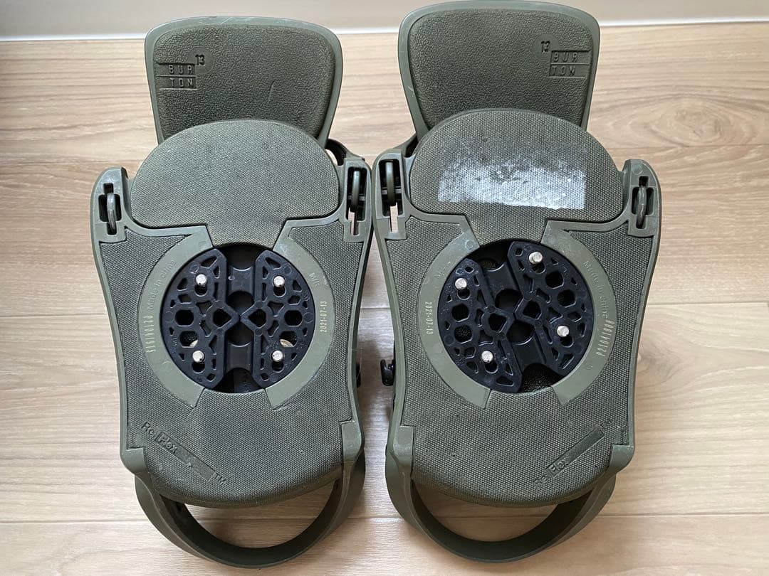 Burton LEXA スノーボード　ビンディング オリーブグリーン　レディース