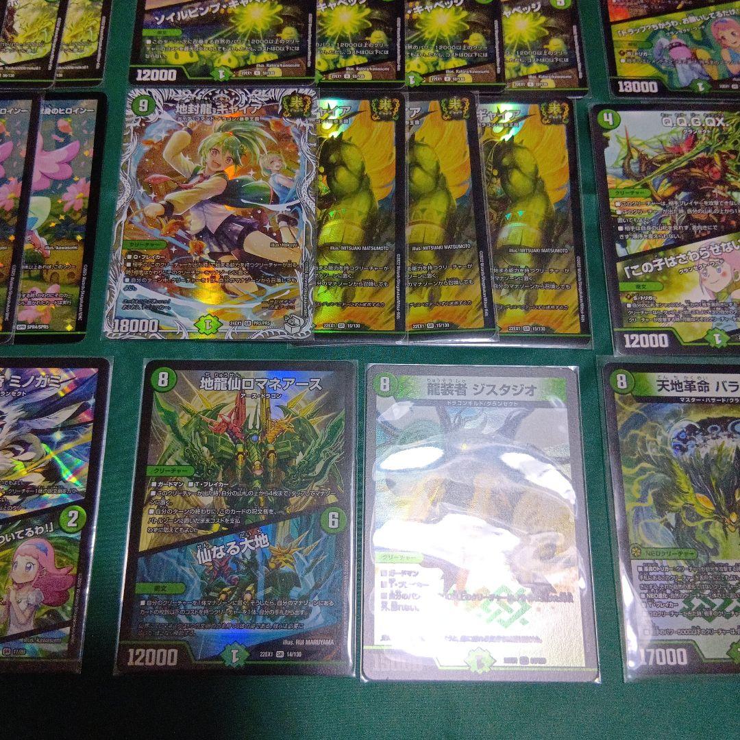 CS優勝デッキ　緑単キャベッジ　緑単キャベツ　スリーブ付　デュエルマスターズ