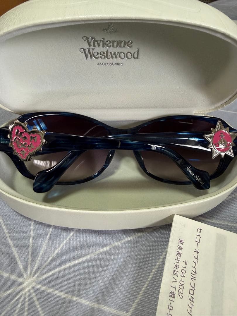 Vivienne Westwood サングラス ブルー