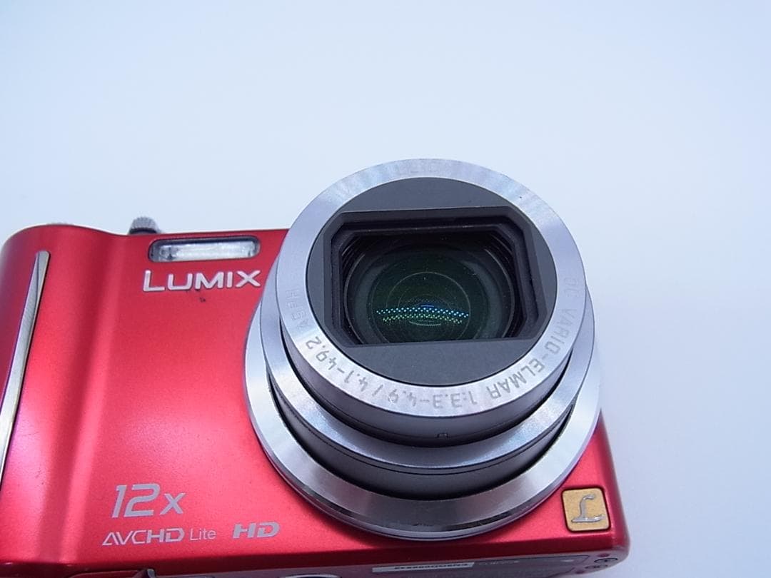 Panasonic LUMIX DMC-TZ7 レッド　デジカメ　動作確認済