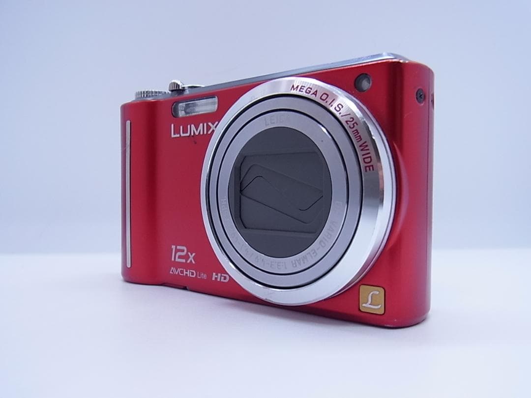 Panasonic LUMIX DMC-TZ7 レッド　デジカメ　動作確認済