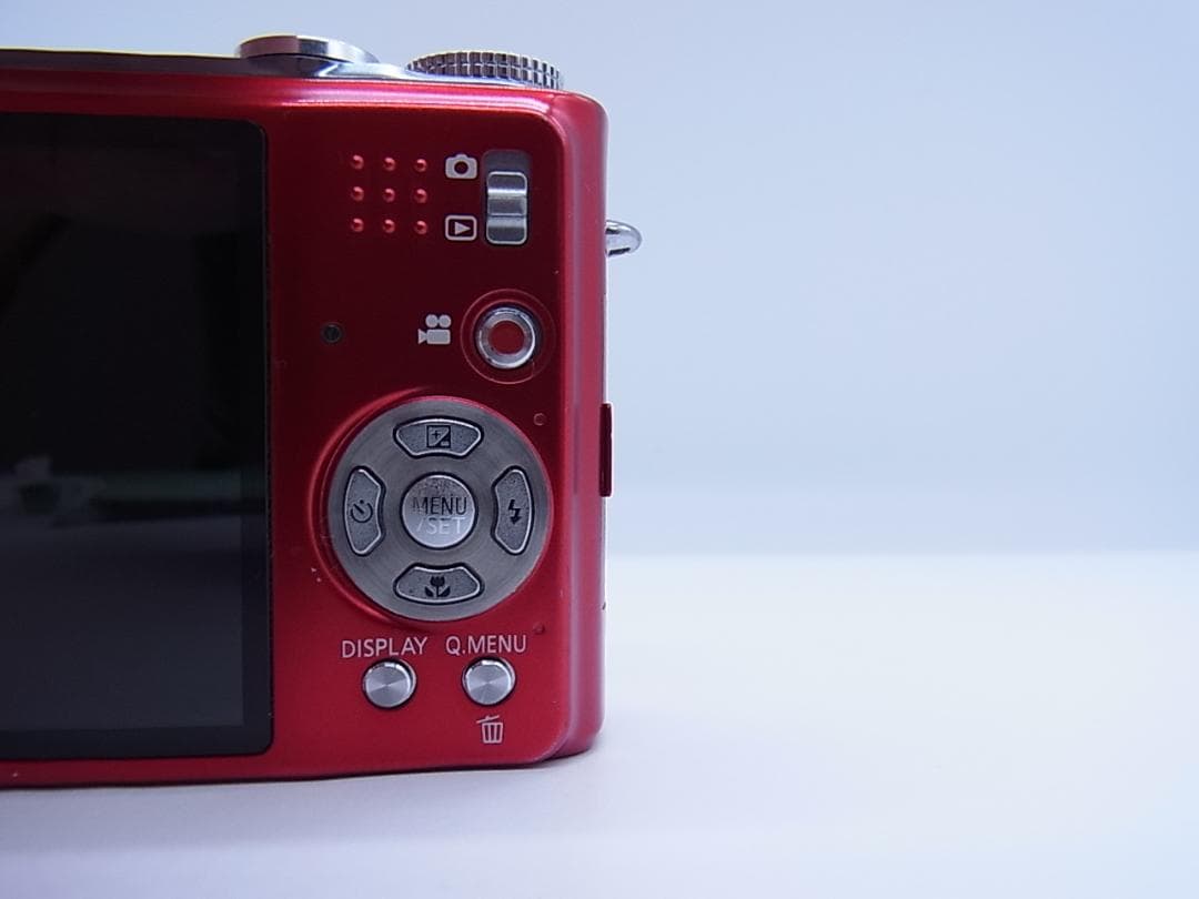 Panasonic LUMIX DMC-TZ7 レッド　デジカメ　動作確認済
