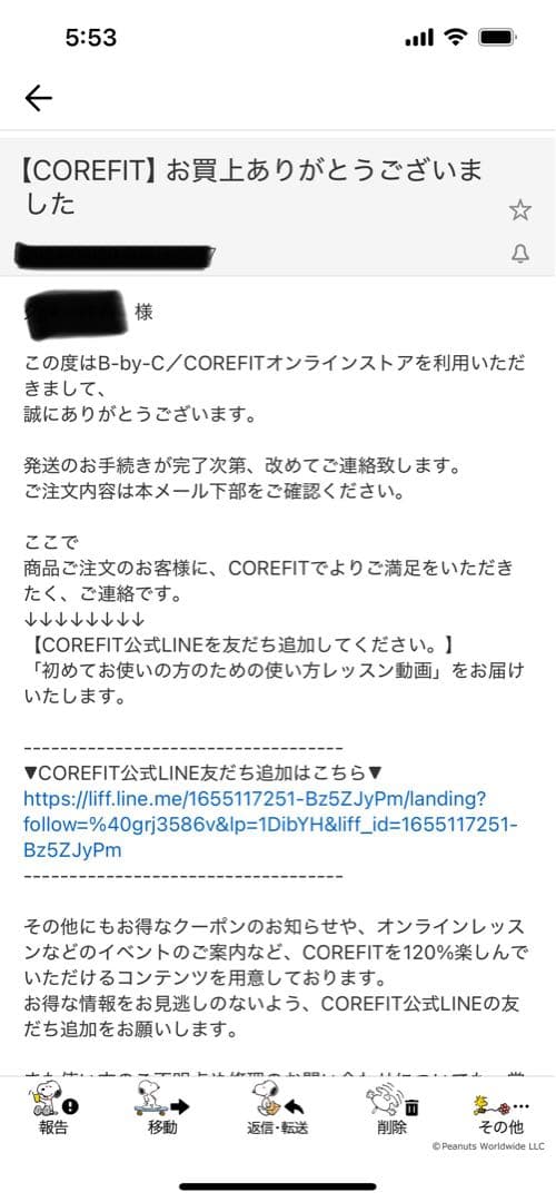 COREFIT コアフィット　FACE POINTERフェイスポインター
