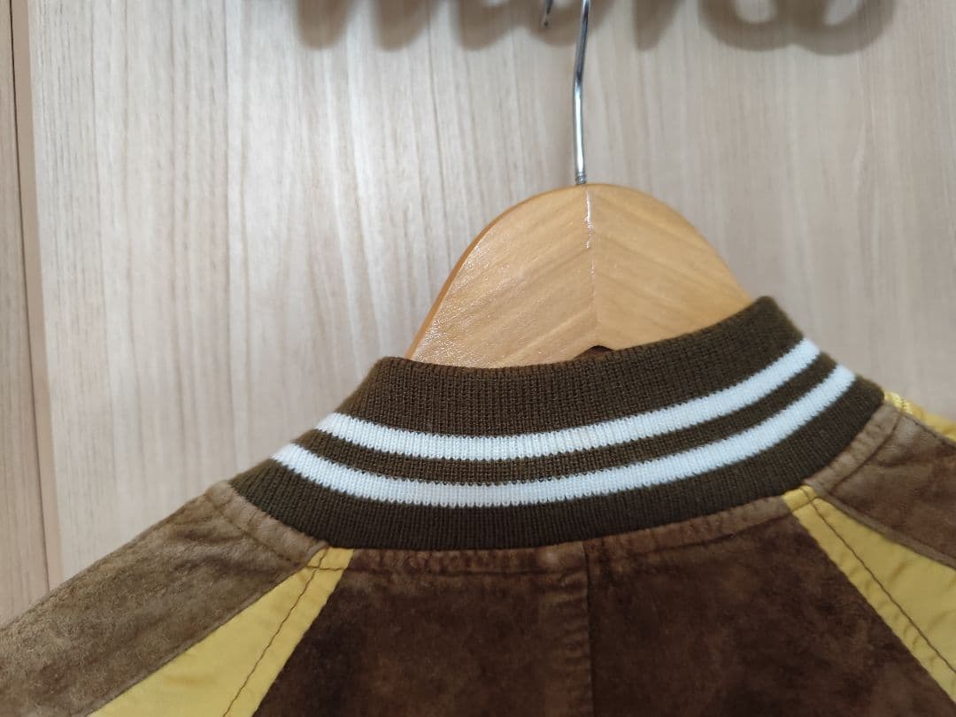 80s ヴィンテージ　HAKKA HOMME ピッグスキン　　スカジャン