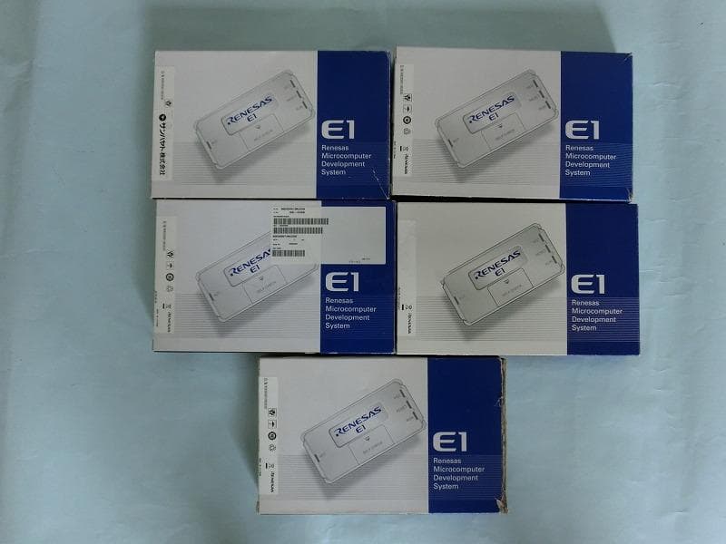 ルネサス　Renesas 　E1エミュレータ　マイコン　デバックツール　在庫5個