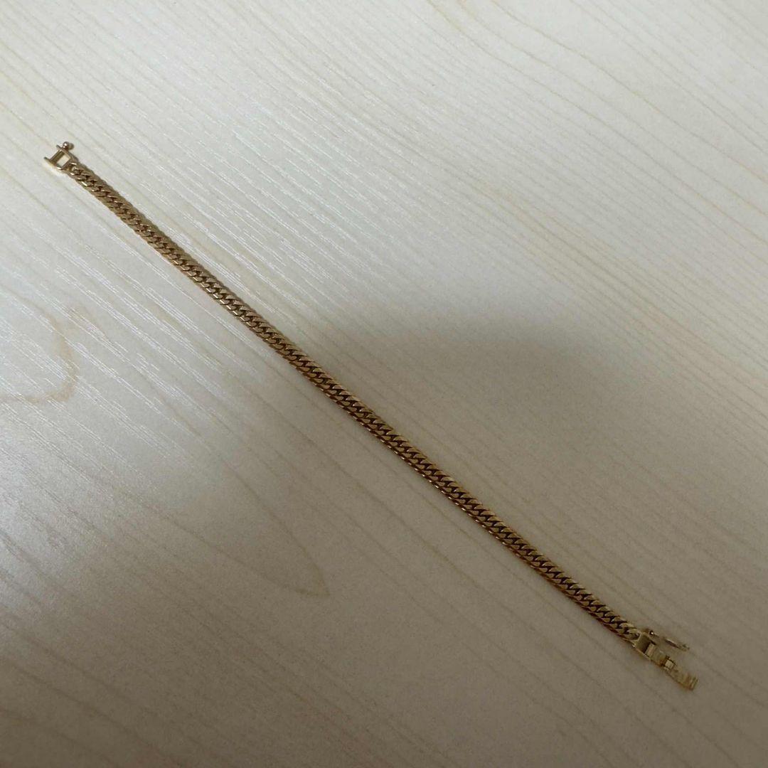 k18 750 喜平　6面カット ブレスレット 1ブレスレット