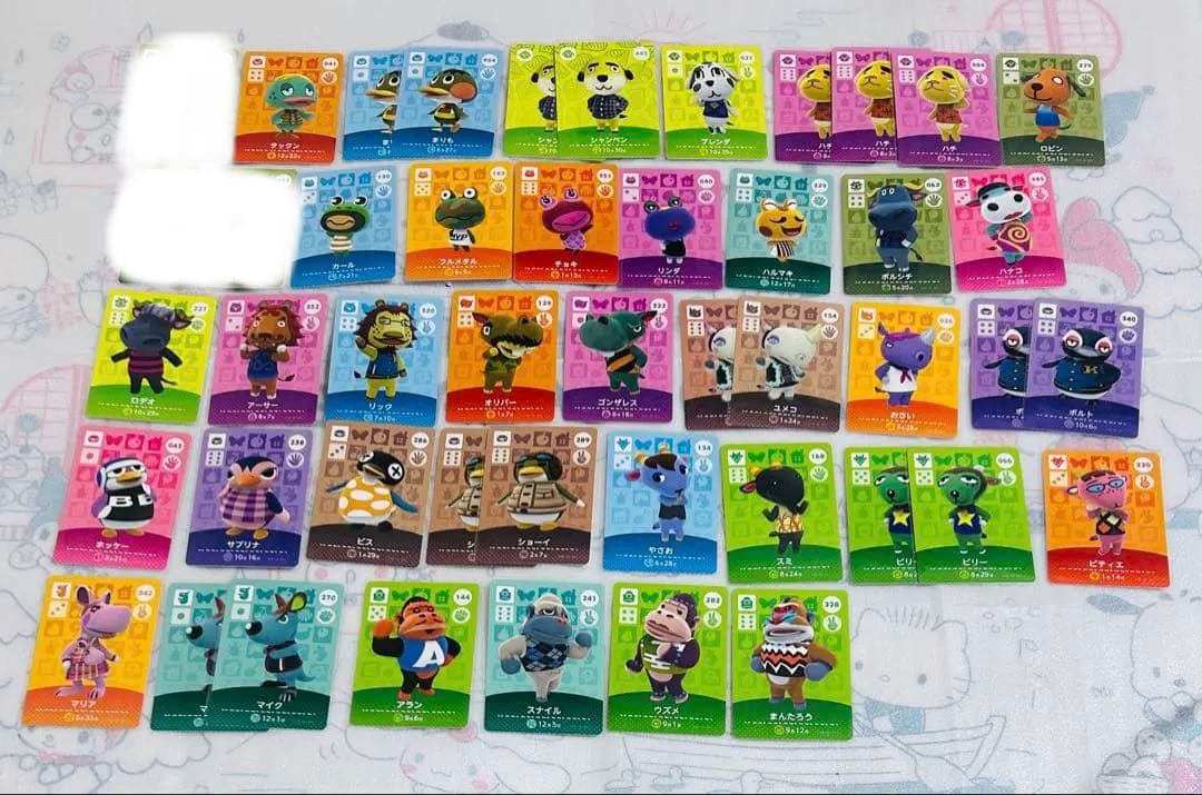 amiibo カード まとめ売り バラ売り あつ森どうぶつの森
