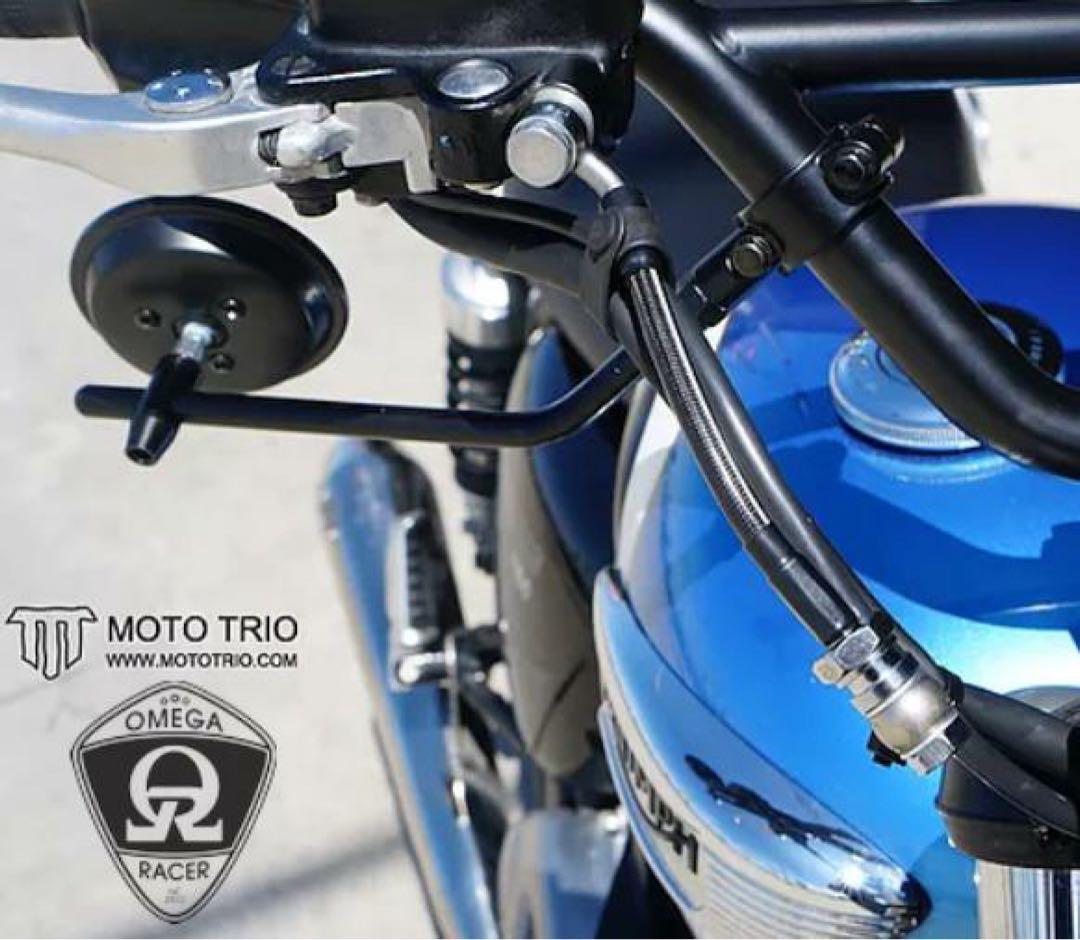 MotoTrio ブレーキライン延長ホースTriumph Bonneville
