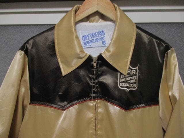 希少レア 美品 ヴィンテージ ウエスタンジャケット 米国製 UP STREAM