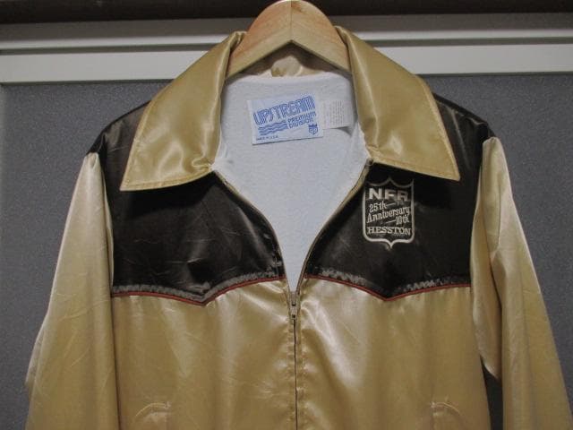 希少レア 美品 ヴィンテージ ウエスタンジャケット 米国製 UP STREAM