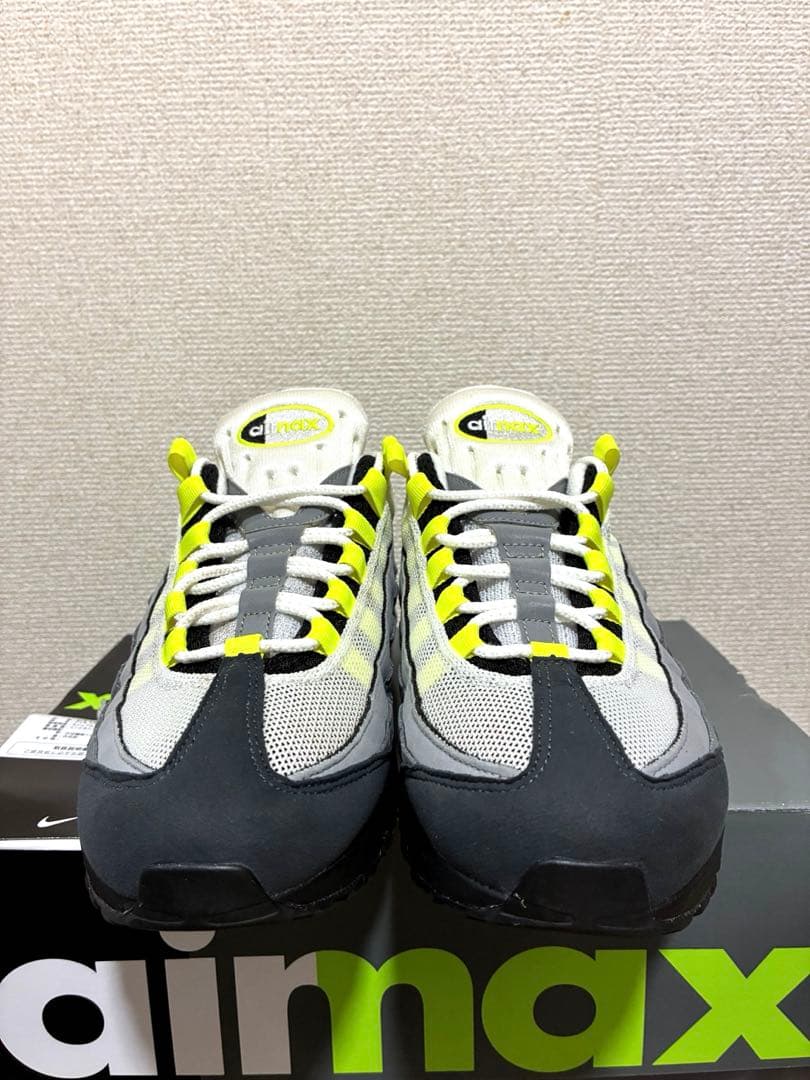 \"あーる様用\"NIKE AIRMAX95 OG イエローグラデーション2020
