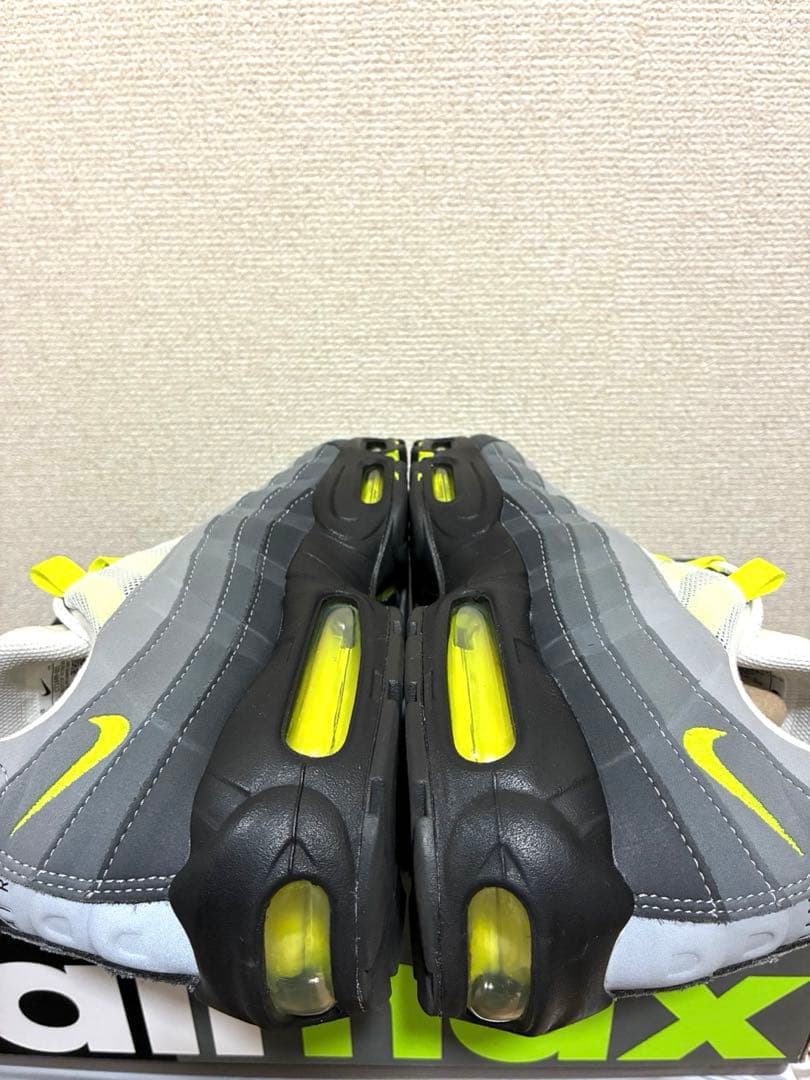 \"あーる様用\"NIKE AIRMAX95 OG イエローグラデーション2020