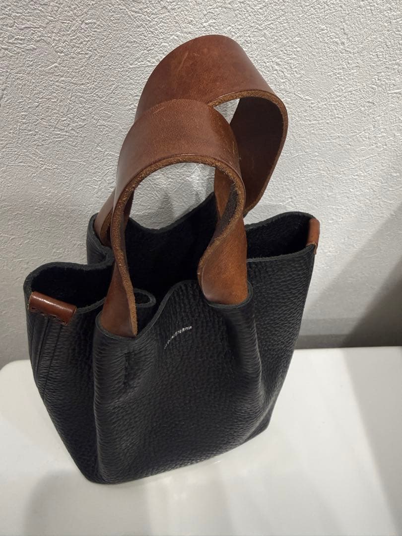 美品HenderSchemepianobagsmallブラックエンダースキーマ