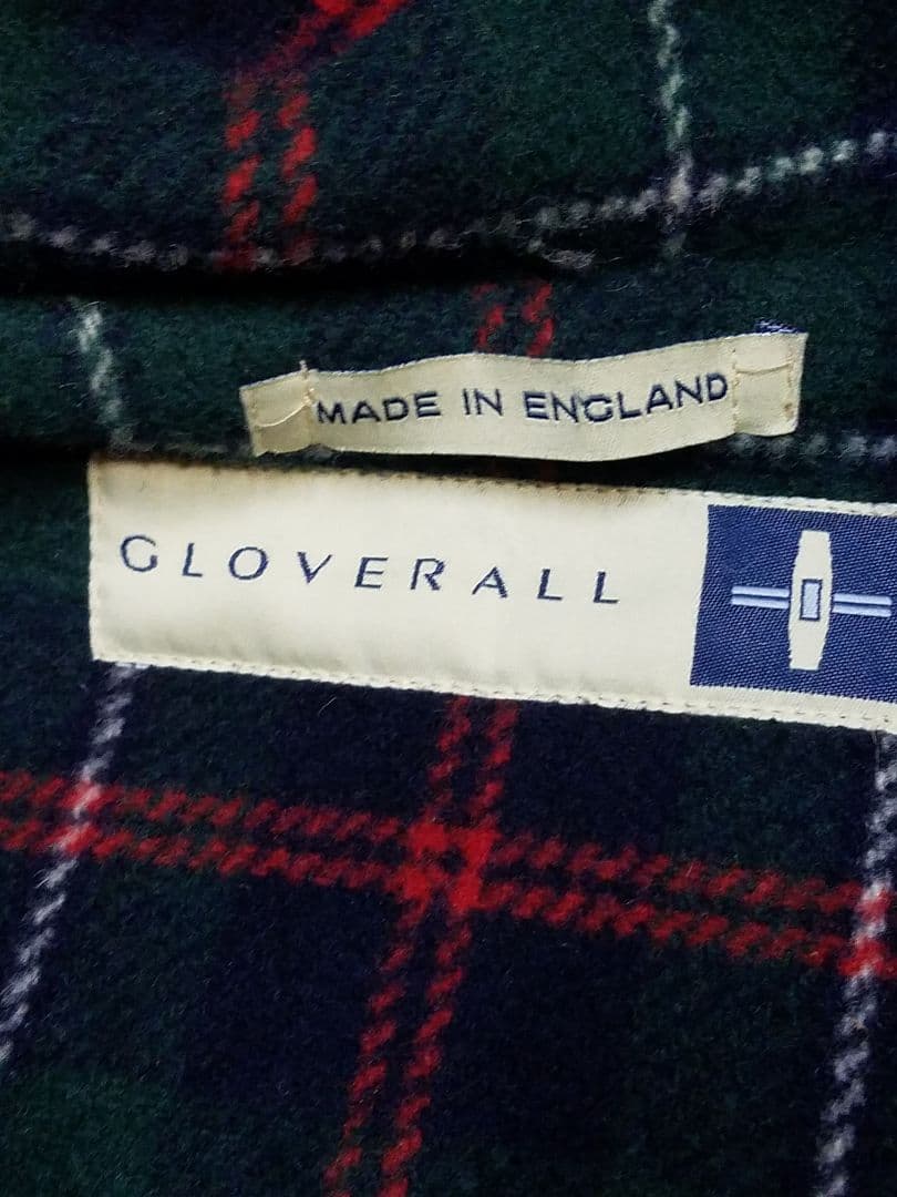 GLOVERALL グローバーオール モリスダッフルコート ロング丈 紺 L