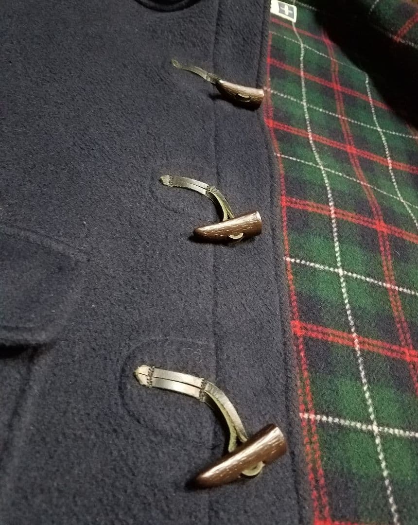 GLOVERALL グローバーオール モリスダッフルコート ロング丈 紺 L