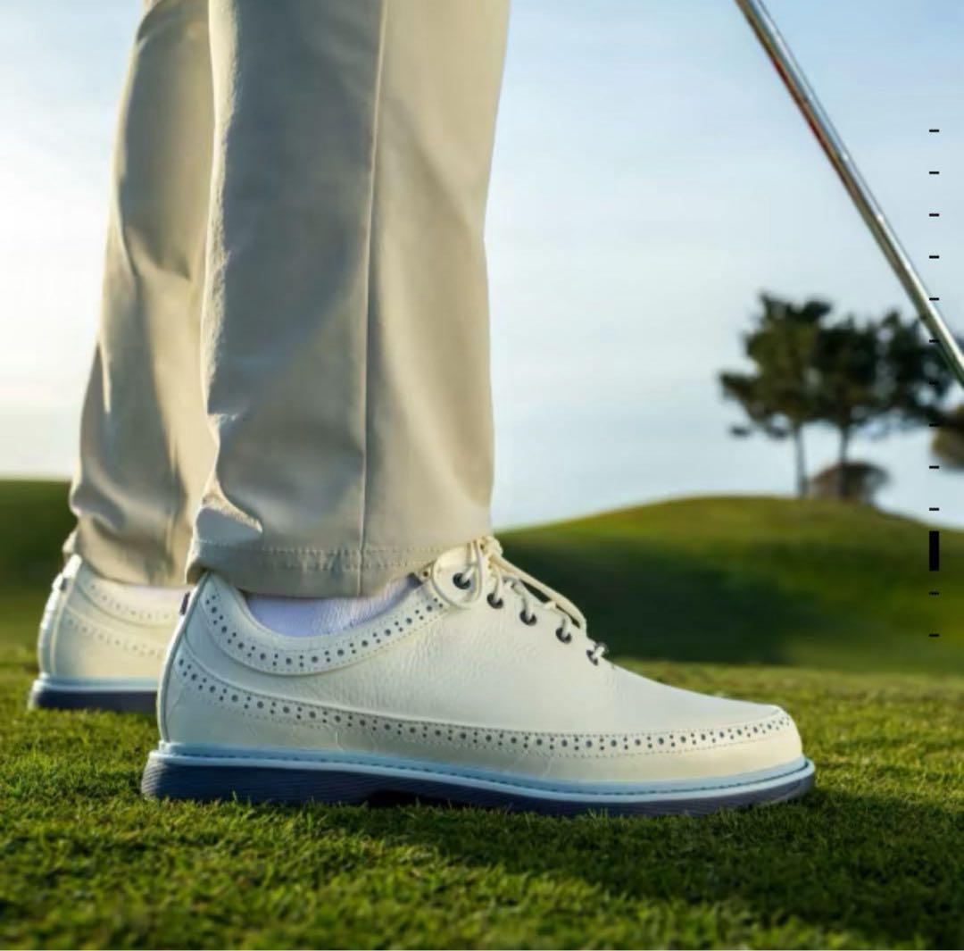 アディダス　ゴルフシューズ　mc80　23.5　スニーカー　白