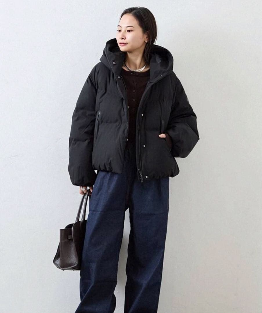 【美品】MIZUSAWA DOWN ブラックダウンジャケット