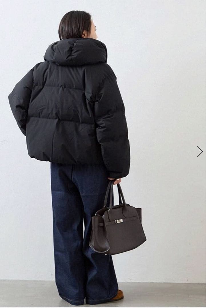 【美品】MIZUSAWA DOWN ブラックダウンジャケット