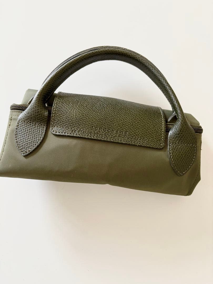 LONGCHAMP ロンシャン　プリアージュ　トラベルバッグ グリーン