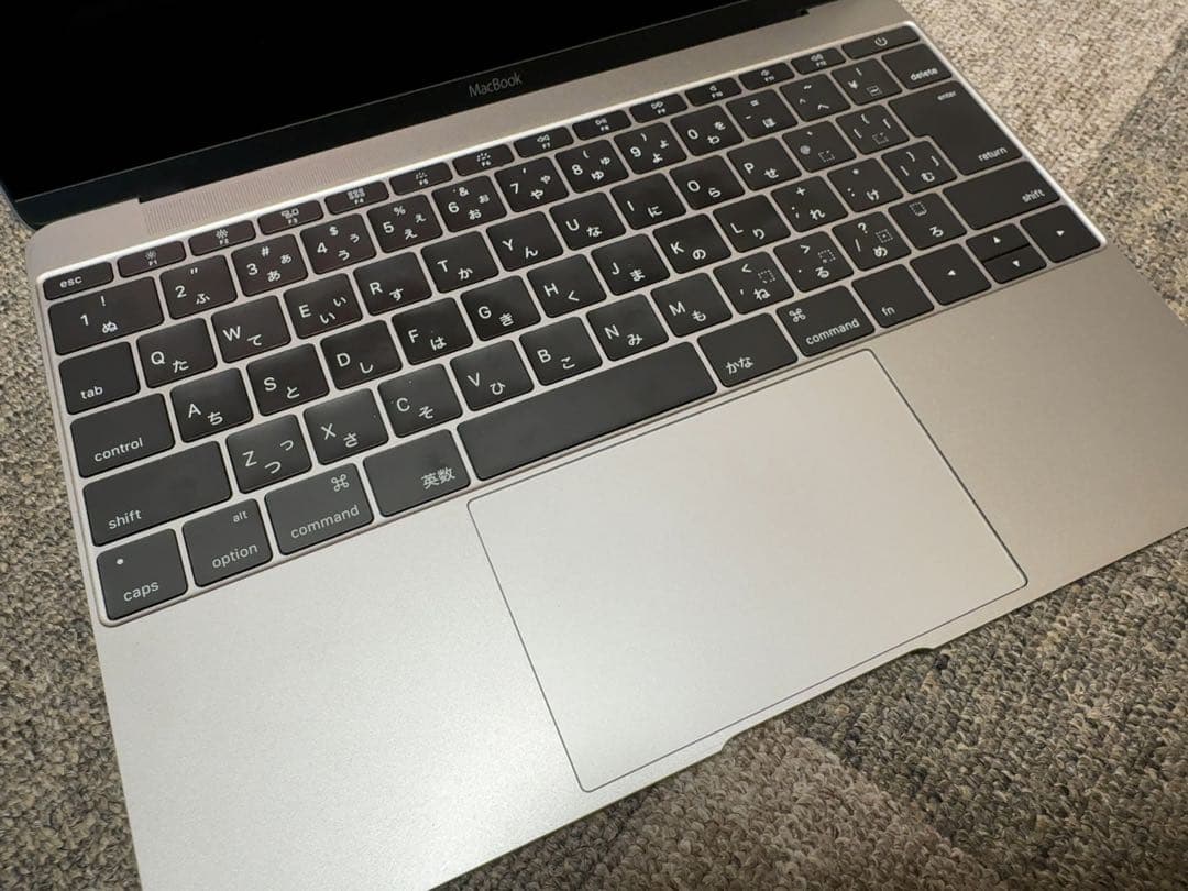 美品MacBook 12インチ 本体 2016 バッテリー良好 8GB