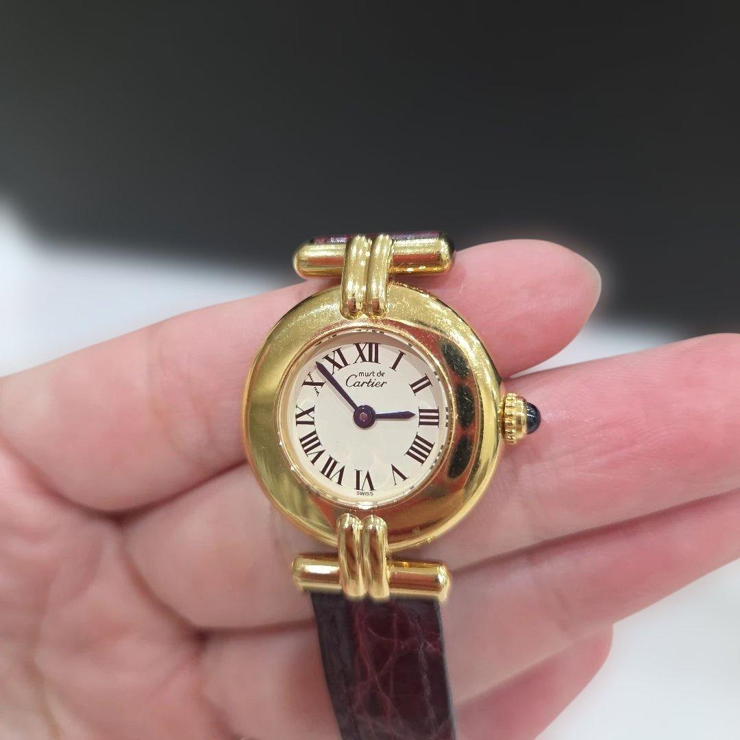 【美品】【Cartier】マストコリゼ ヴェルメイユ