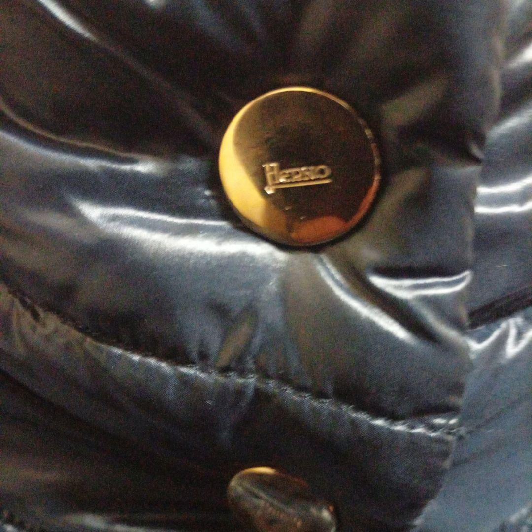 HERNO ヘルノ イコニコ アメリア ダウンジャケット サイズ44 ネイビー