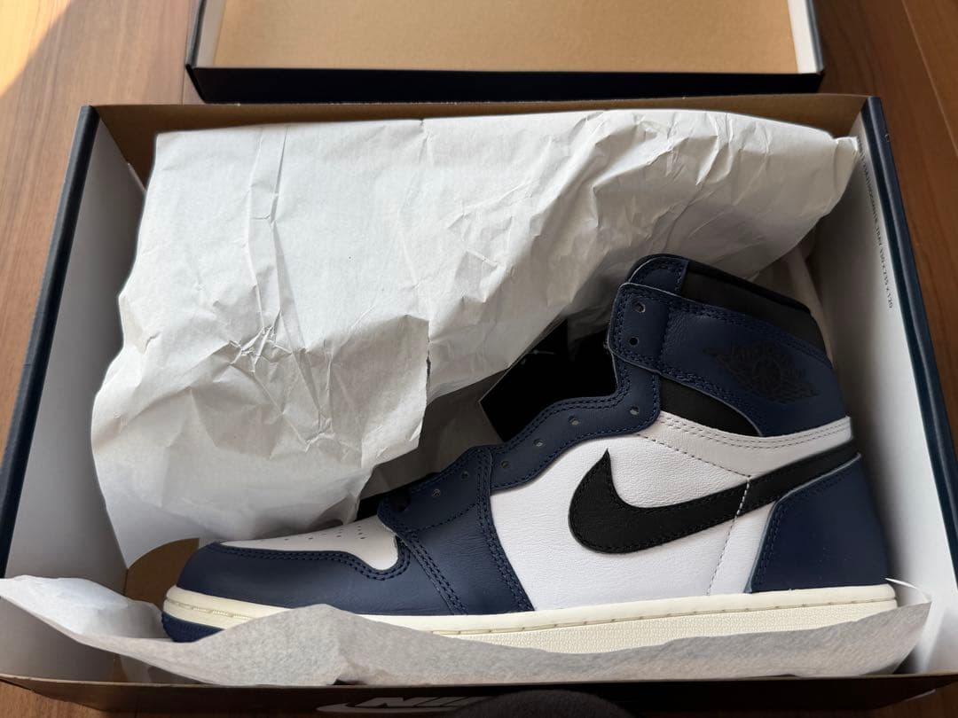 靴 Nike Air Jordan 1 High Midnight Navy