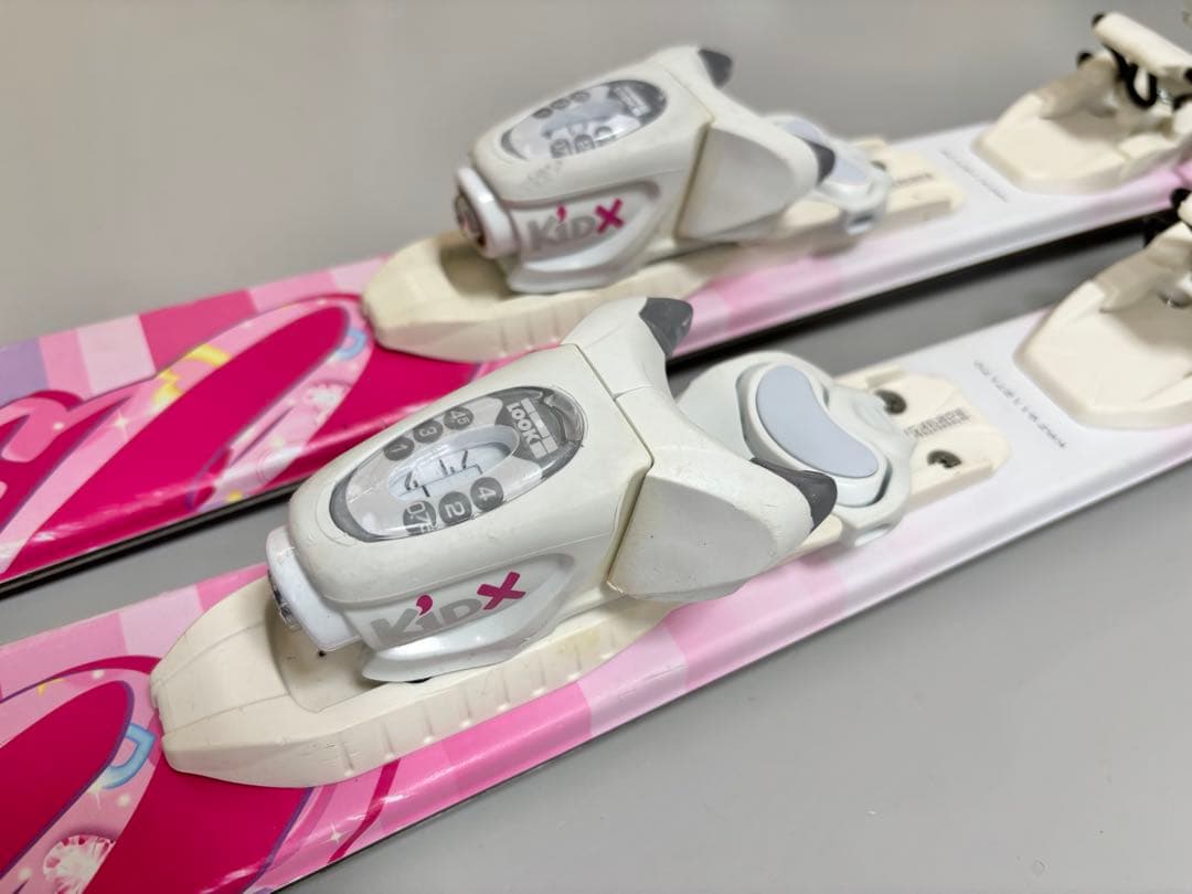 KAZAMA ジュニアスキーセット　板117cm／ブーツ21cm